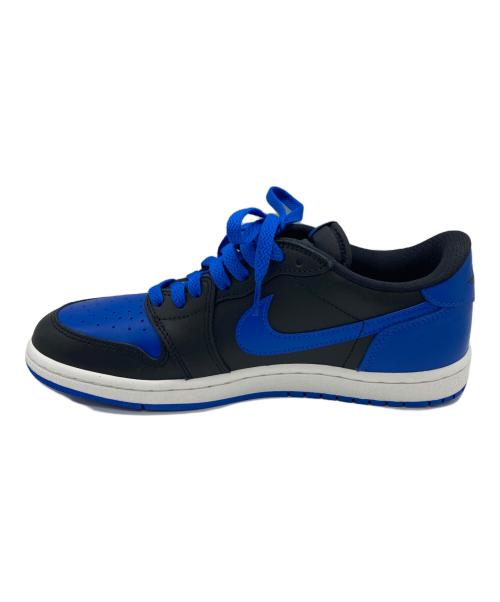 NIKE（ナイキ）NIKE (ナイキ) Air Jordan 1 Low '85 / エアジョーダン1 ロー '85 ローカットスニーカー ブラック×ブルー サイズ:28の古着・服飾アイテム