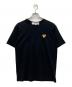 PLAY COMME des GARCONS（プレイコムデギャルソン）の古着「ハートワッペンTシャツ」｜ブラック