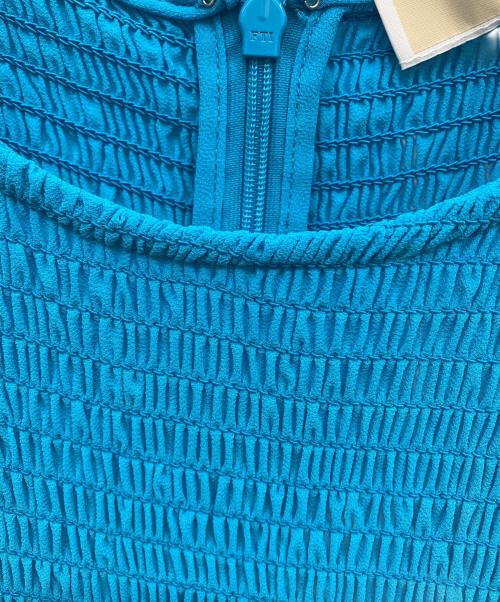 MICHAEL KORS（マイケルコース）MICHAEL KORS (マイケルコース) Smocked Georgette Maxi Dress ブルー サイズ:xxsの古着・服飾アイテム