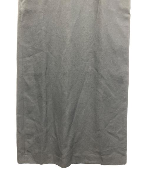 Noble（ノーブル）Noble (ノーブル) カーブシルエットロングワンピース ブラック サイズ:36の古着・服飾アイテム