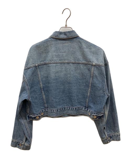 EVERYDAY I LIKE.（エヴリデイ アイ ライク）EVERYDAY I LIKE. (エヴリデイ アイ ライク) Cropped Denim ジャケット　クロップド・デニムジャケット インディゴ サイズ:FREEの古着・服飾アイテム