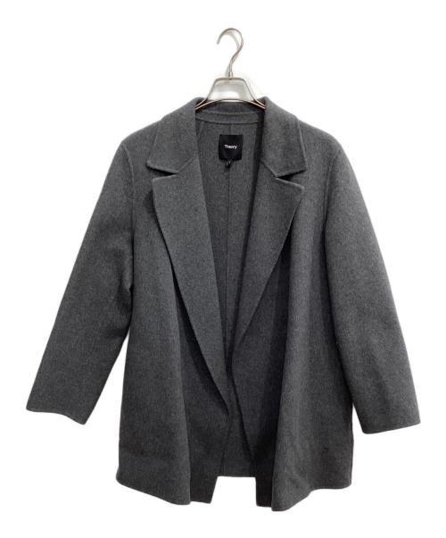 theory（セオリー）theory (セオリー) NEW DIVIDE GC CLAIRENE J ジャケットコート グレー サイズ:Lの古着・服飾アイテム