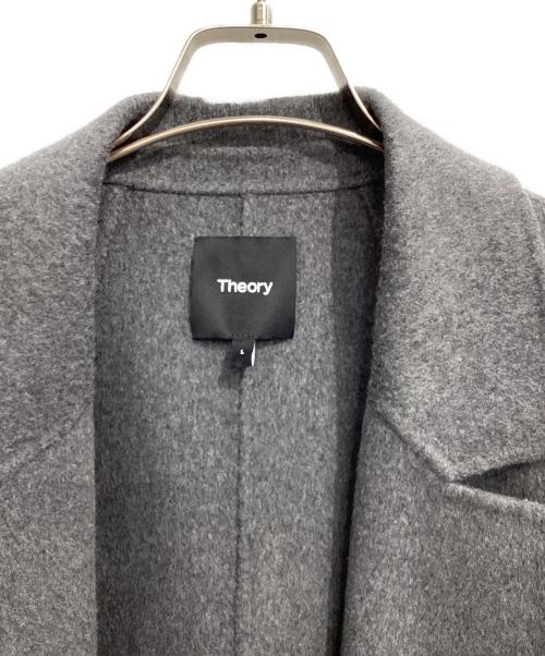 theory（セオリー）theory (セオリー) NEW DIVIDE GC CLAIRENE J ジャケットコート グレー サイズ:Lの古着・服飾アイテム