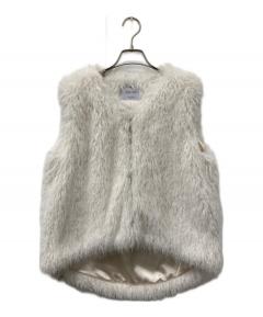 中古・古着通販】BLANCHA (ブランカ) ムートンベスト MOUTON VEST