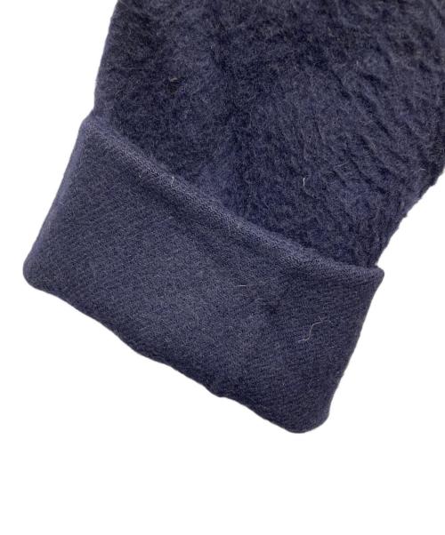 ATON（エイトン）ATON (エイトン) キャメル ロングコート ネイビー サイズ:01の古着・服飾アイテム