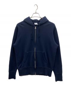 XXL ブルー　パーカー　カウラム CAHLUMN/カウラム Heavy Weight Jersey 3/4-Zip Hoodie/ヘビーウェイト