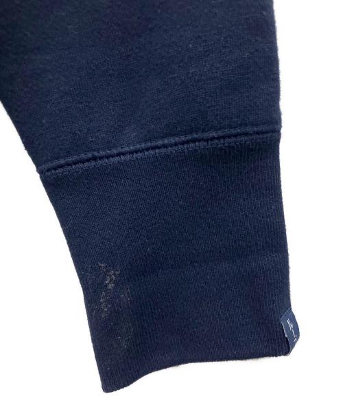 LOOPWHEELER（ループウィラー）LOOPWHEELER (ループウィラー) LOWERCASE (ロウワーケース) ジップパーカー ネイビー サイズ:Mの古着・服飾アイテム