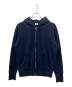 LOOPWHEELER（ループウィラー）の古着「ジップパーカー」｜ネイビー