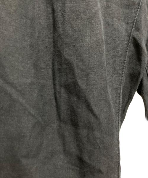 HAVERSACK（ハバーサック）HAVERSACK (ハバーサック) Linen Poplin Wide Pants ブラック サイズ:Mの古着・服飾アイテム