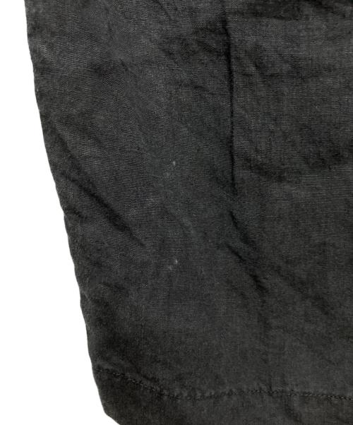 HAVERSACK（ハバーサック）HAVERSACK (ハバーサック) Linen Poplin Wide Pants ブラック サイズ:Mの古着・服飾アイテム