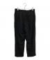 HAVERSACK (ハバーサック) Linen Poplin Wide Pants ブラック サイズ:M：4000円