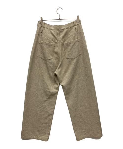 journal standard luxe（ジャーナルスタンダード ラックス）JOURNAL STANDARD LUXE (ジャーナルスタンダード ラックス) JUNE パンツ ベージュ サイズ:mの古着・服飾アイテム