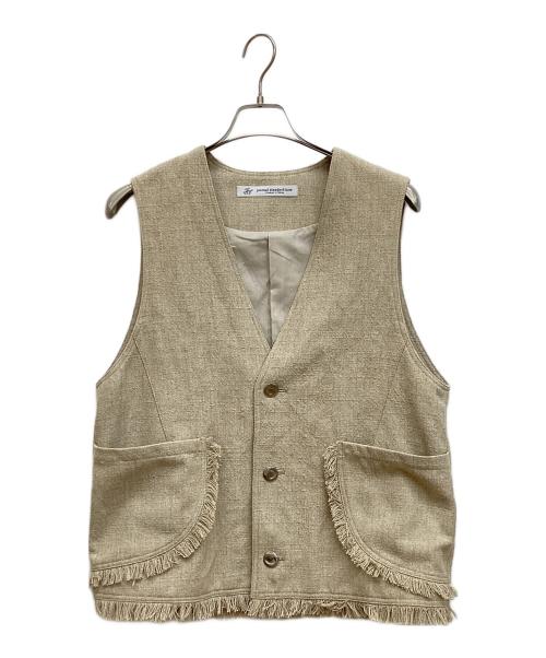 journal standard luxe（ジャーナルスタンダード ラックス）JOURNAL STANDARD LUXE (ジャーナルスタンダード ラックス) JUNE ベスト ベージュ サイズ:-の古着・服飾アイテム