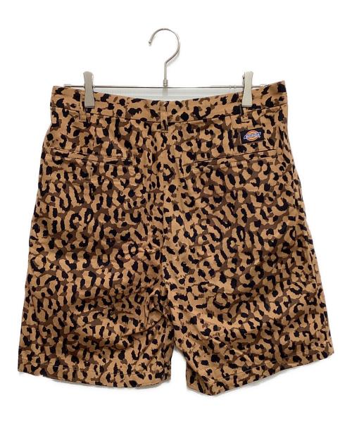 Dickies（ディッキーズ）Dickies (ディッキーズ) WACKO MARIA (ワコマリア) PLEATED SHORT TROUSERS ブラウン サイズ:Mの古着・服飾アイテム