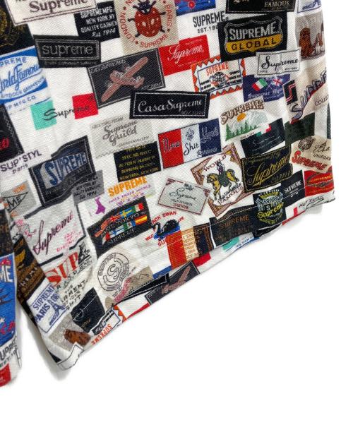 SUPREME（シュプリーム）SUPREME (シュプリーム) Labels Pique Short/ラベルズピケショーツ マルチカラー サイズ:Lの古着・服飾アイテム