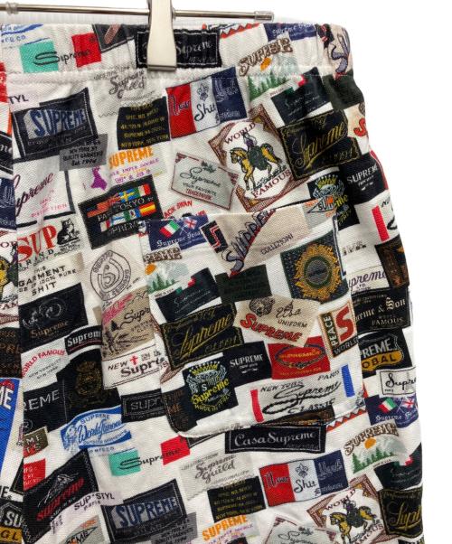 SUPREME（シュプリーム）SUPREME (シュプリーム) Labels Pique Short/ラベルズピケショーツ マルチカラー サイズ:Lの古着・服飾アイテム