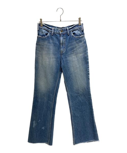 MADISON BLUE（マディソンブルー）MADISON BLUE (マディソンブルー) HEM CUT FLARE PT DENIM ブルー サイズ:Mの古着・服飾アイテム