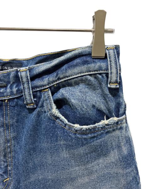 MADISON BLUE（マディソンブルー）MADISON BLUE (マディソンブルー) HEM CUT FLARE PT DENIM ブルー サイズ:Mの古着・服飾アイテム