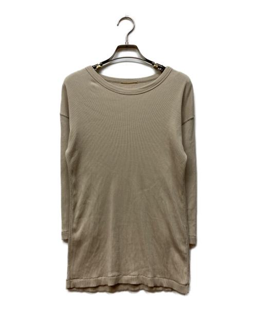 DEUXIEME CLASSE（ドゥーズィエム クラス）Deuxieme Classe (ドゥーズィエム クラス) dignity Tシャツ ベージュ サイズ:FREEの古着・服飾アイテム
