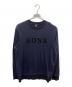 BOSS HUGO BOSS（ボス ヒューゴボス）の古着「ロゴスウェット」｜ネイビー