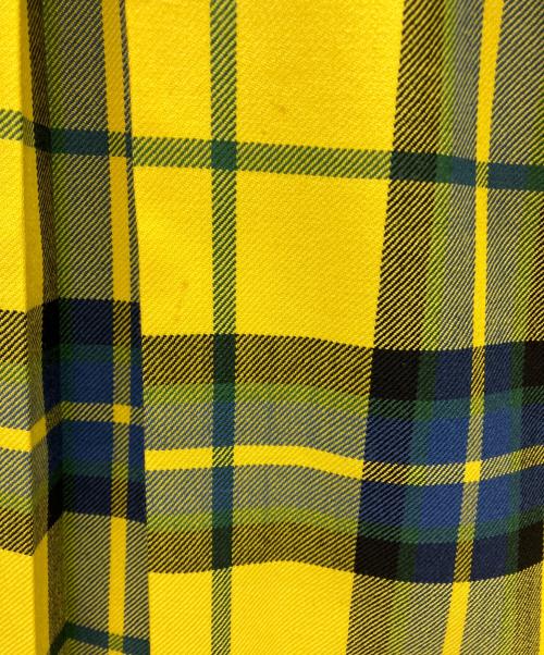 O'NEIL OF DUBLIN（オニールオブダブリン）O'NEIL OF DUBLIN (オニールオブダブリン) ラップスカート イエロー サイズ:10の古着・服飾アイテム
