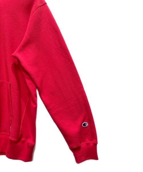 Champion REVERSE WEAVE（チャンピオン リバース ウィーブ）Champion REVERSE WEAVE (チャンピオン リバース ウィーブ) RHC Ron Herman (アールエイチシー ロンハーマン) プルオーバーパーカー レッド サイズ:LARGE 未使用品の古着・服飾アイテム