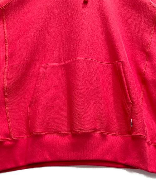 Champion REVERSE WEAVE（チャンピオン リバース ウィーブ）Champion REVERSE WEAVE (チャンピオン リバース ウィーブ) RHC Ron Herman (アールエイチシー ロンハーマン) プルオーバーパーカー レッド サイズ:LARGE 未使用品の古着・服飾アイテム