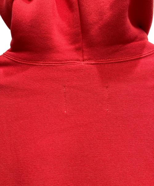 Champion REVERSE WEAVE（チャンピオン リバース ウィーブ）Champion REVERSE WEAVE (チャンピオン リバース ウィーブ) RHC Ron Herman (アールエイチシー ロンハーマン) プルオーバーパーカー レッド サイズ:LARGE 未使用品の古着・服飾アイテム
