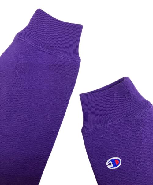 Champion REVERSE WEAVE（チャンピオン リバース ウィーブ）Champion REVERSE WEAVE (チャンピオン リバース ウィーブ) RHC Ron Herman (アールエイチシー ロンハーマン) プルオーバーパーカー パープル サイズ:Lの古着・服飾アイテム