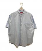 SUPREMEシュプリーム）の古着「Loose Fit S/S Oxford Shirt」｜ブルー