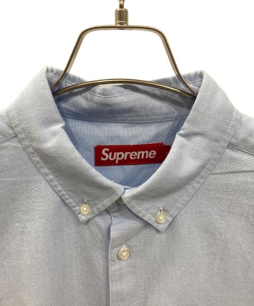 SUPREME（シュプリーム）Supreme (シュプリーム) Loose Fit S/S Oxford Shirt ブルー サイズ:Lの古着・服飾アイテム