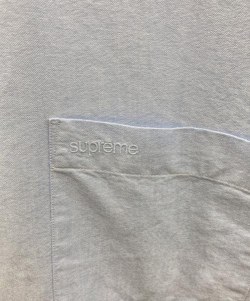 SUPREME（シュプリーム）Supreme (シュプリーム) Loose Fit S/S Oxford Shirt ブルー サイズ:Lの古着・服飾アイテム