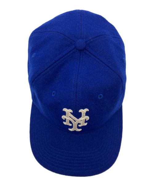 47BRAND（フォーティーセブンブランド）47BRAND (フォーティーセブンブランド) KITH (キス) New York Mets Stem Stitch Franchise LS Cap ブルーの古着・服飾アイテム