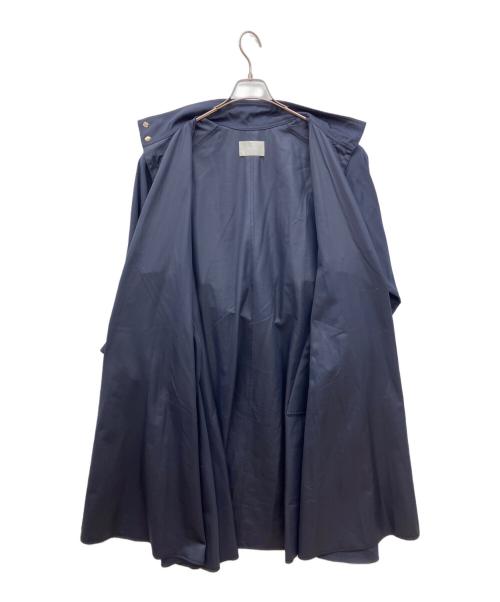CELFORD（セルフォード）CELFORD (セルフォード) スタンドカラーボリュームトレンチコート ネイビー サイズ:36の古着・服飾アイテム