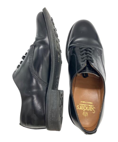 SANDERS（サンダース）SANDERS (サンダース) OFFICER SERVICE SHOES ブラック サイズ:6の古着・服飾アイテム