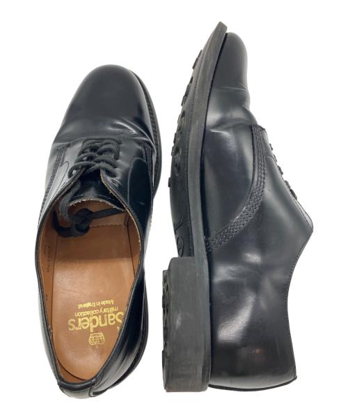 SANDERS（サンダース）SANDERS (サンダース) OFFICER SERVICE SHOES ブラック サイズ:6の古着・服飾アイテム
