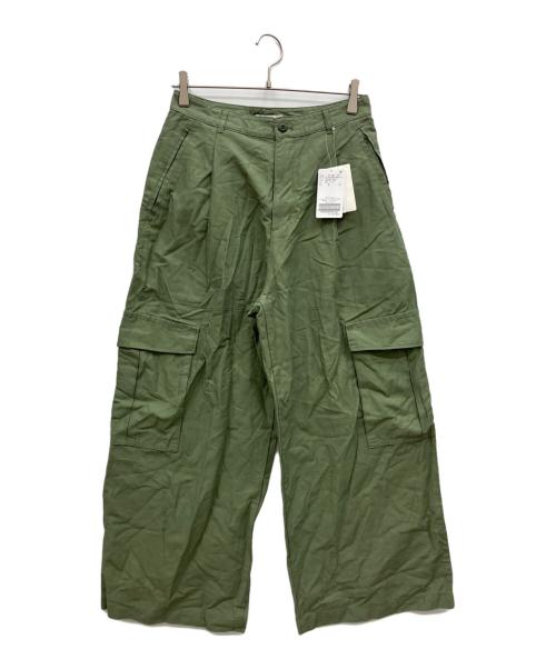 JOURNAL STANDARD（ジャーナルスタンダード）JOURNAL STANDARD (ジャーナルスタンダード) ソフトカーゴワイドパンツ オリーブ サイズ:38 未使用品の古着・服飾アイテム