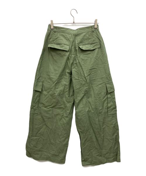 JOURNAL STANDARD（ジャーナルスタンダード）JOURNAL STANDARD (ジャーナルスタンダード) ソフトカーゴワイドパンツ オリーブ サイズ:38 未使用品の古着・服飾アイテム