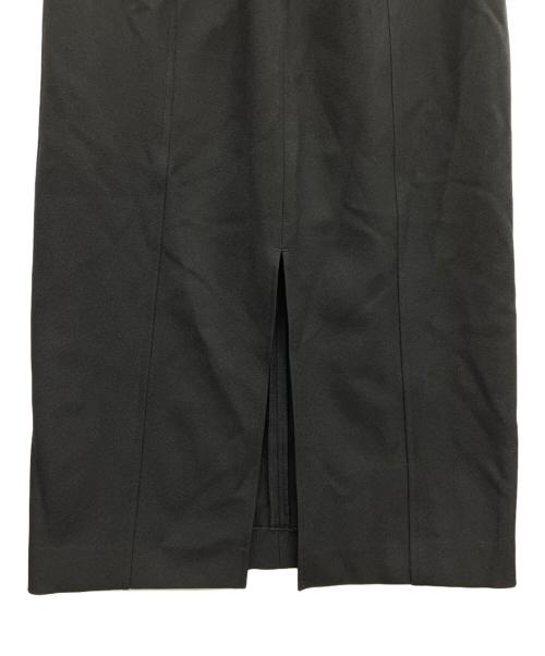 allureville（アルアバイル）allureville (アルアバイル) フロントジップサスペンダースカート ブラック サイズ:1の古着・服飾アイテム