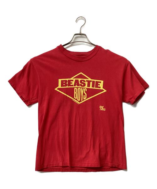 Hanes BEEFY（ヘインズビーフィー）Hanes BEEFY (ヘインズビーフィー) ヴィンテージTシャツ レッド サイズ:Mの古着・服飾アイテム