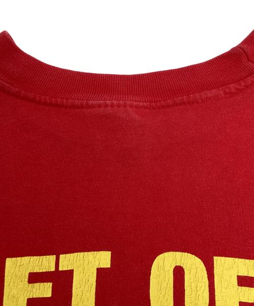 Hanes BEEFY（ヘインズビーフィー）Hanes BEEFY (ヘインズビーフィー) ヴィンテージTシャツ レッド サイズ:Mの古着・服飾アイテム