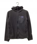 Patagoniaパタゴニア）の古着「R1エア・フルジップ・フーディ」｜ブラック