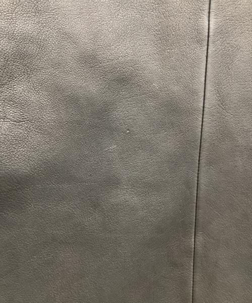 WACKO MARIA（ワコマリア）WACKO MARIA (ワコマリア) LEATHER SINGLE RIDERS JACKET(TYPE 2) ブラック サイズ:Lの古着・服飾アイテム