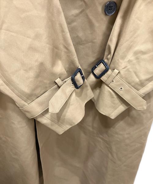 HYKE（ハイク）HYKE (ハイク) TRENCH COAT BIG FIT ベージュ サイズ:1の古着・服飾アイテム