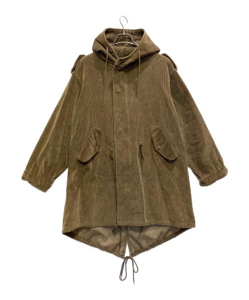 APPLEBUM（アップルバム）APPLEBUM (アップルバム) Corduroy Army Coat カーキ サイズ:Lの古着・服飾アイテム