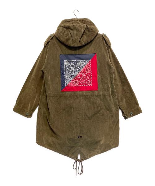 APPLEBUM（アップルバム）APPLEBUM (アップルバム) Corduroy Army Coat カーキ サイズ:Lの古着・服飾アイテム