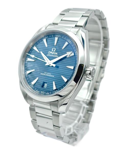 OMEGA（オメガ）OMEGA (オメガ) Seamaste﻿r Aqua Terra 150﻿M シーマスター アクアテラ150M Ref:220.10.41.21.03.004 41mm 青文字盤 サイズ:41mm/19cmの古着・服飾アイテム
