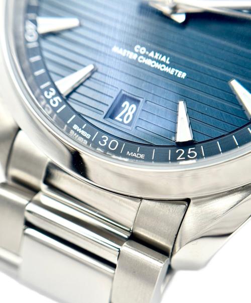 OMEGA（オメガ）OMEGA (オメガ) Seamaste﻿r Aqua Terra 150﻿M シーマスター アクアテラ150M Ref:220.10.41.21.03.004 41mm 青文字盤 サイズ:41mm/19cmの古着・服飾アイテム