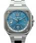BELL&ROSS（ベルアンドロス）の古着「BR05 GMT Sky Blue BR05 GMT 41mm スカイブルー BR05G-PB-ST/SST 青文字盤」