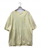 AMI Alexandre Mattiussiアミアレクサンドルマテュッシ）の古着「ハートロゴTシャツ」｜イエロー